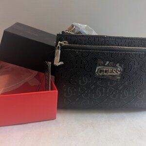 Guess Juliet Black SLG Wristlet Handbag